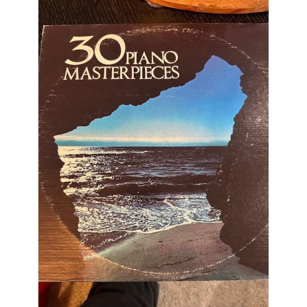 30 Piano Masterpieces Highlights Vinyl LP Realm Records 1V 8020 Chopin Beethoven